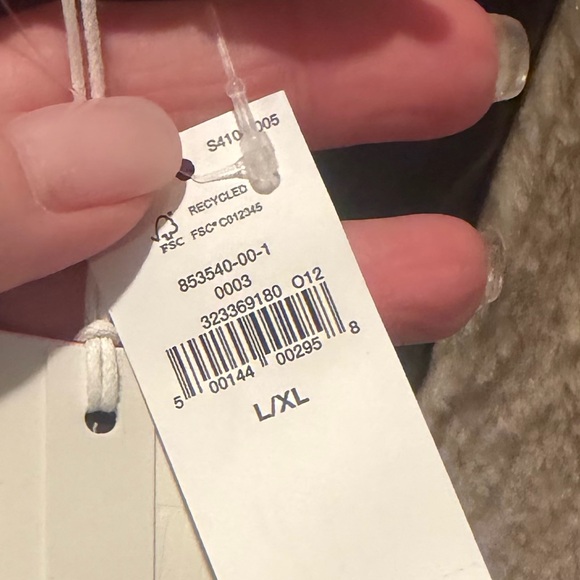 Gap × Sandy Liang Reversible Vegan Leather Sherpa Jacket - Picture 9 of 9